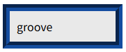 outline-style:grooveの例