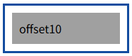 outline-offsetの表示例