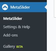 MetaSliderの使い方